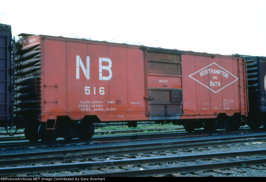 NB Boxcar #516 - Northampton & Bath